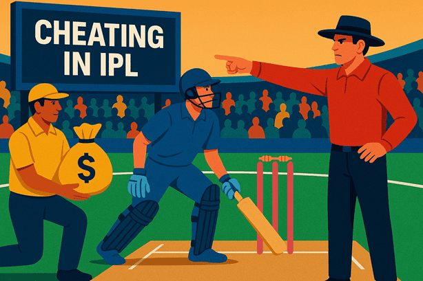 Cheating in IPL image