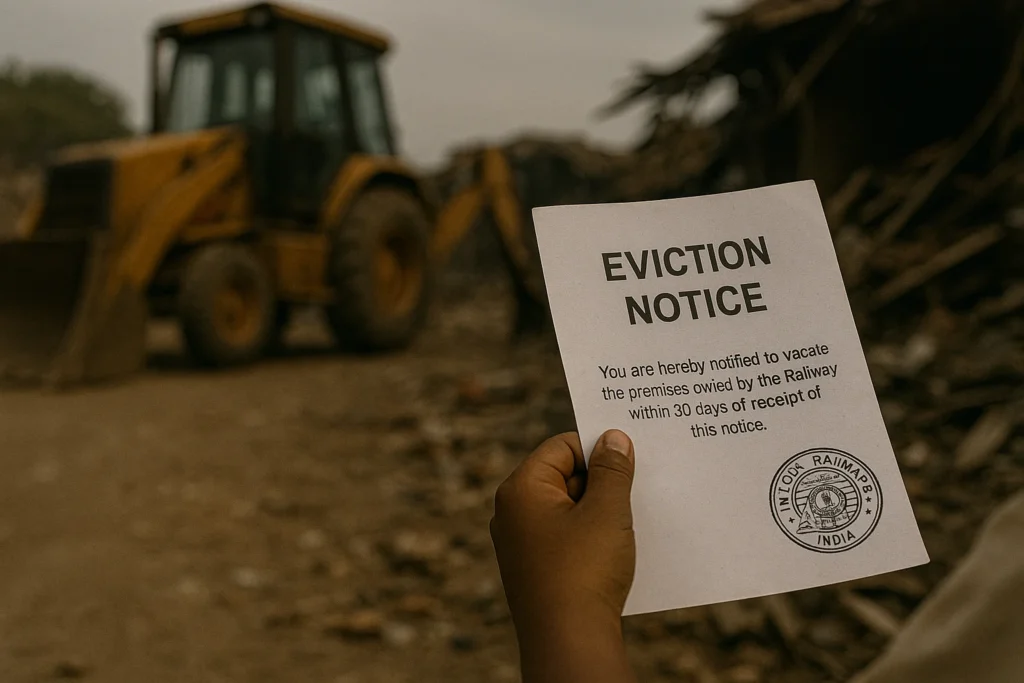 Haldwani Demolition Case Eviction Notice