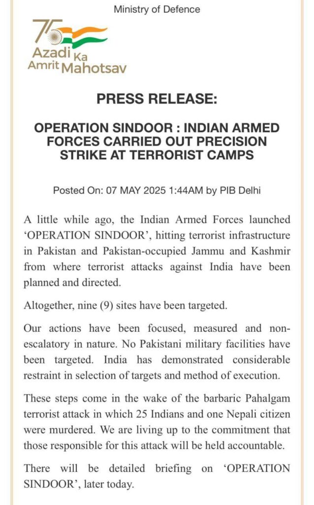 Operation Sindoor