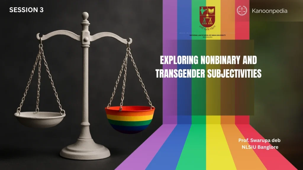 Exploring Nonbinary and Transgender Subjectivities: A Comprehensive Study Guide