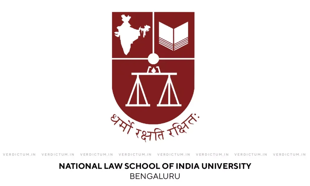 Research Associate Vacancy 2025 at National Law School Of India University