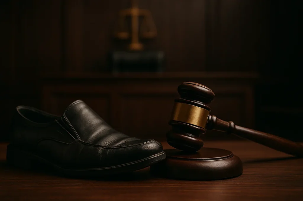 Shoe Hurling Incident at Chief Justice of India