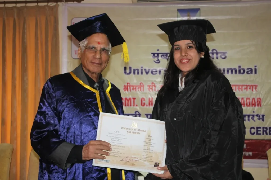 Convocation Ceremony at Nari Gursahani Law College recruitment 2025