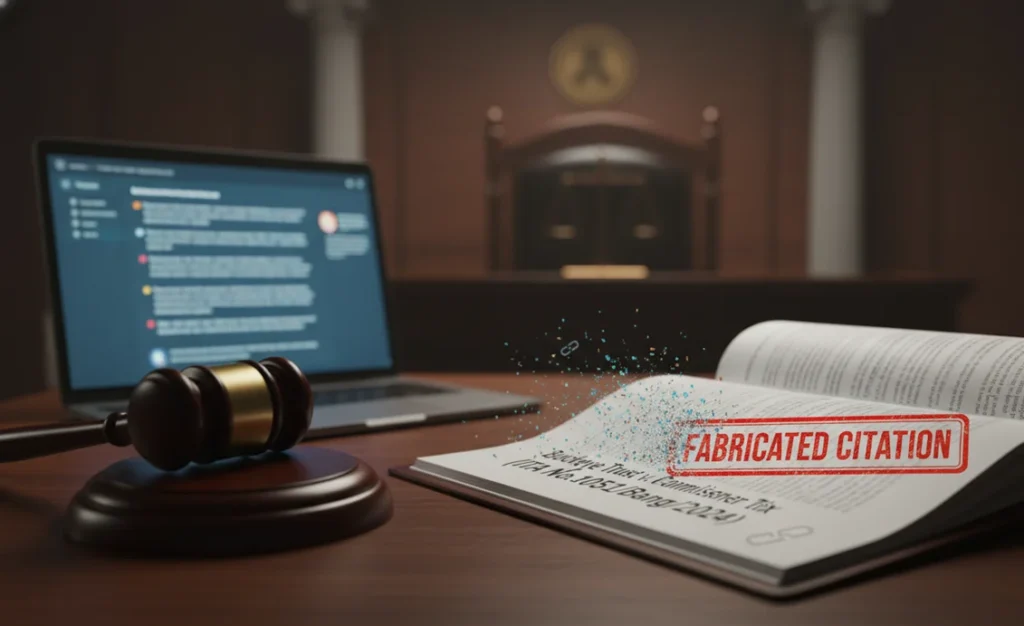 Buckeye Trust v. Principal Commissioner of Income Tax (ITA No.1051/Bang/2024)” a case that doesn’t even exist, fake case cited in court 