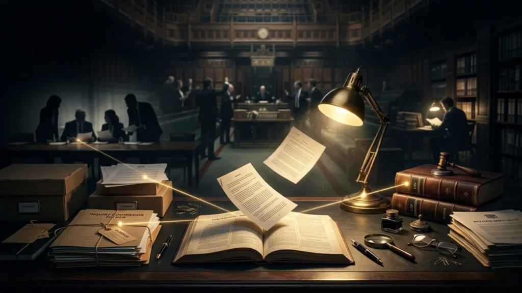 Debates, Inquiry Commission Reports, and Law Commission Reports