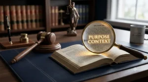 INTERPRETATION BASED ON SUBJECT MATTER AND PURPOSE